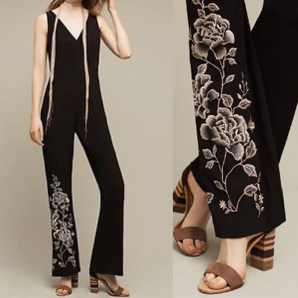 Anthropologie Dresses & Skirts - HD In Paris Anthropologie Floral Jumpsuit